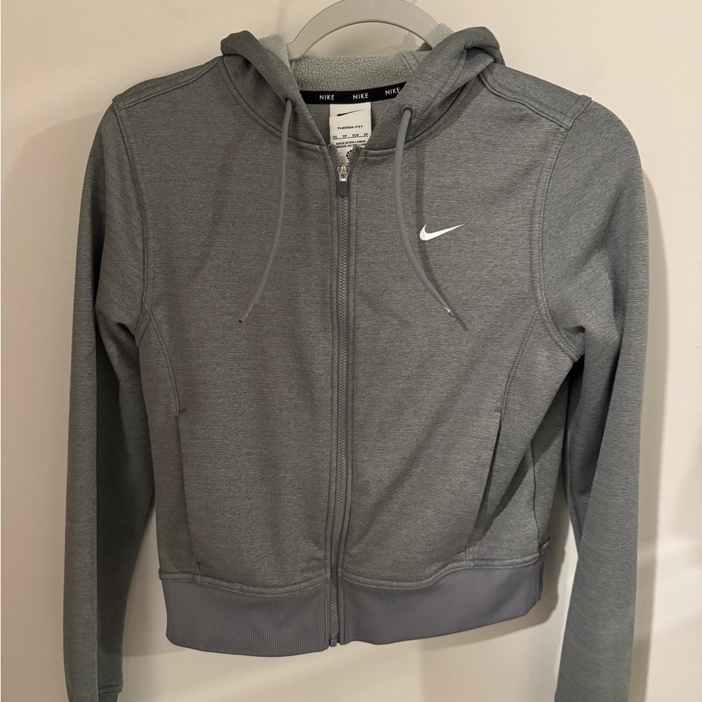 Nike Gray Athletic Fit Hoodie